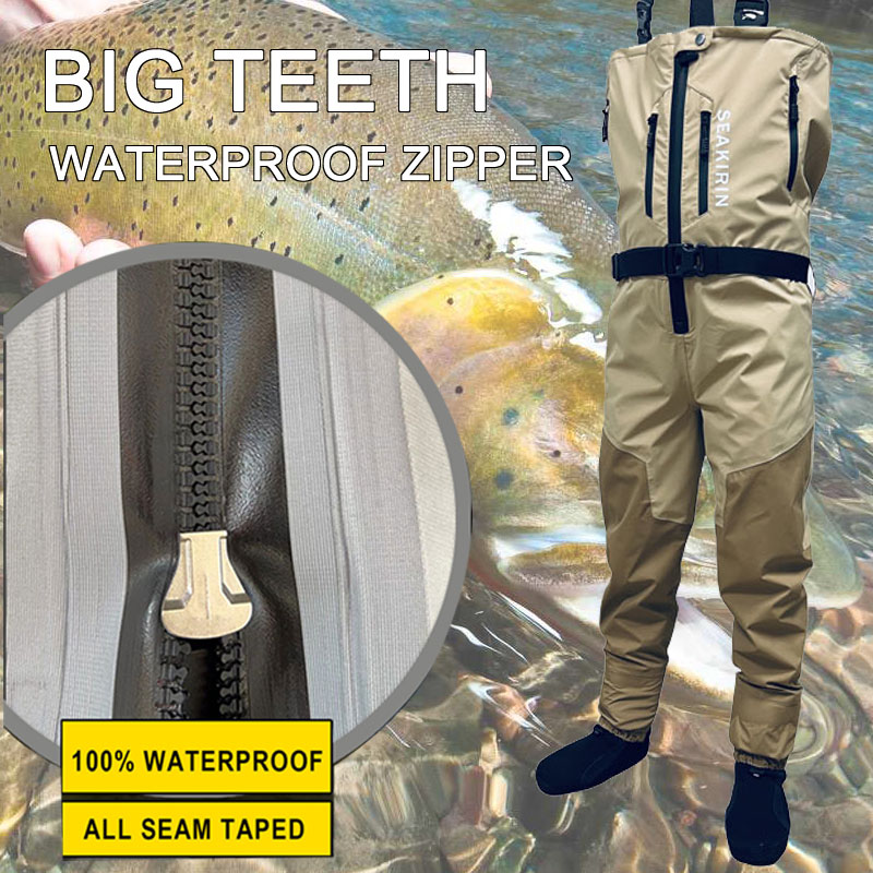 Zip-front Breathable Stout Che - Fishing Pants Waterproof review and price