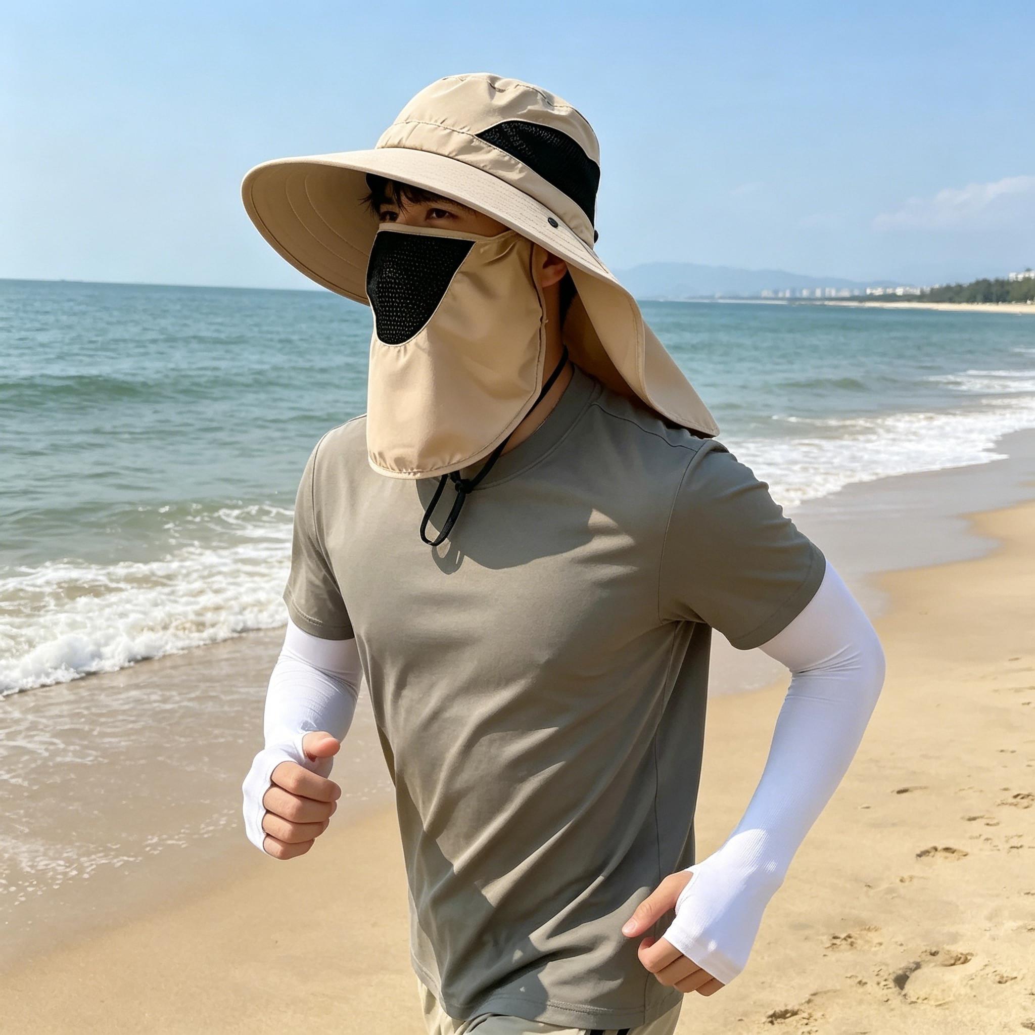 Full Face Neck Coverage Sun Ha - Fishing Hat review and price