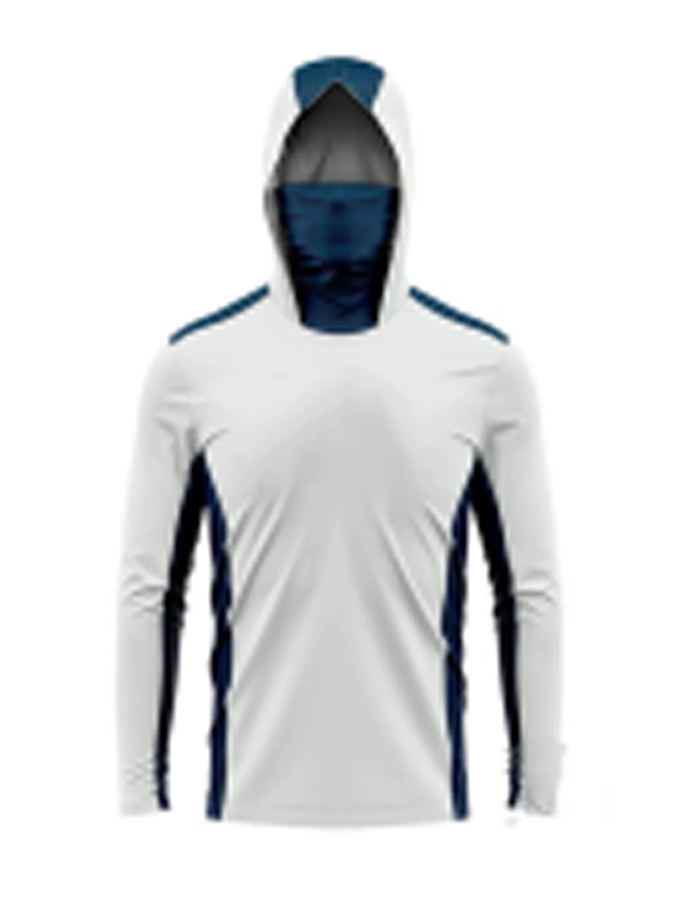 Men Long Sleeve Fishing Hoodie - Fishing Mask Sun Protection review and price