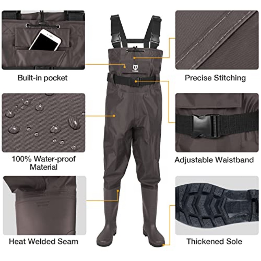 Bootfoot Chest Wader, 2-Ply Ny - Fishing Waders review and price