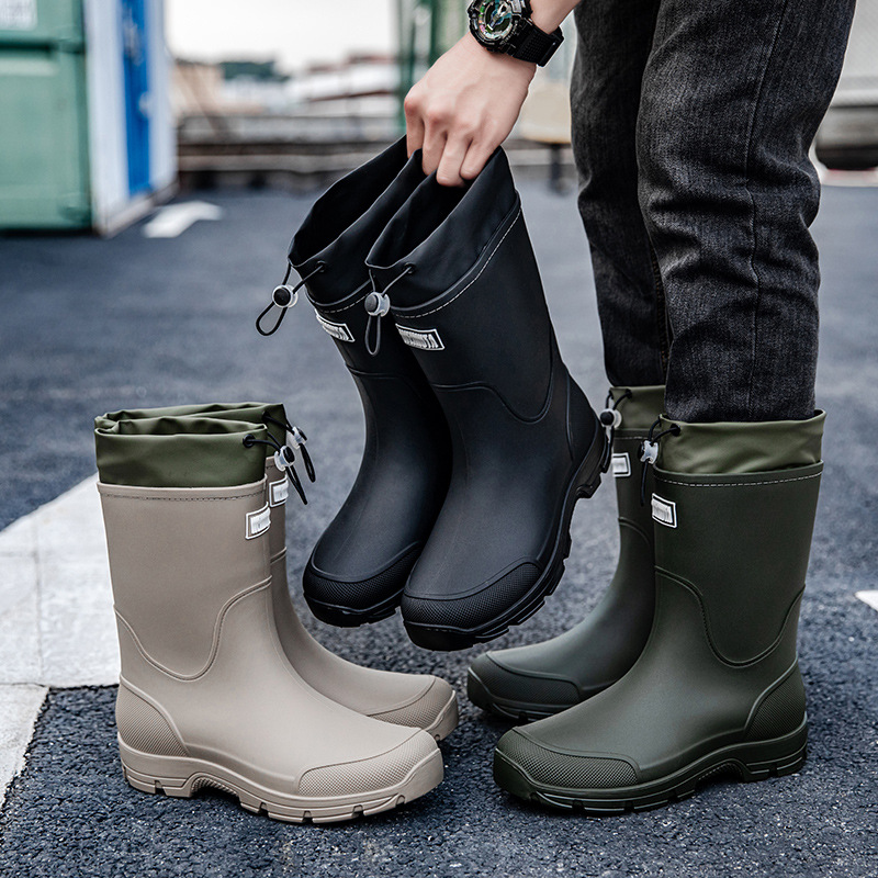Thick-soled wear-resistant rub - Fishing Boots review and price